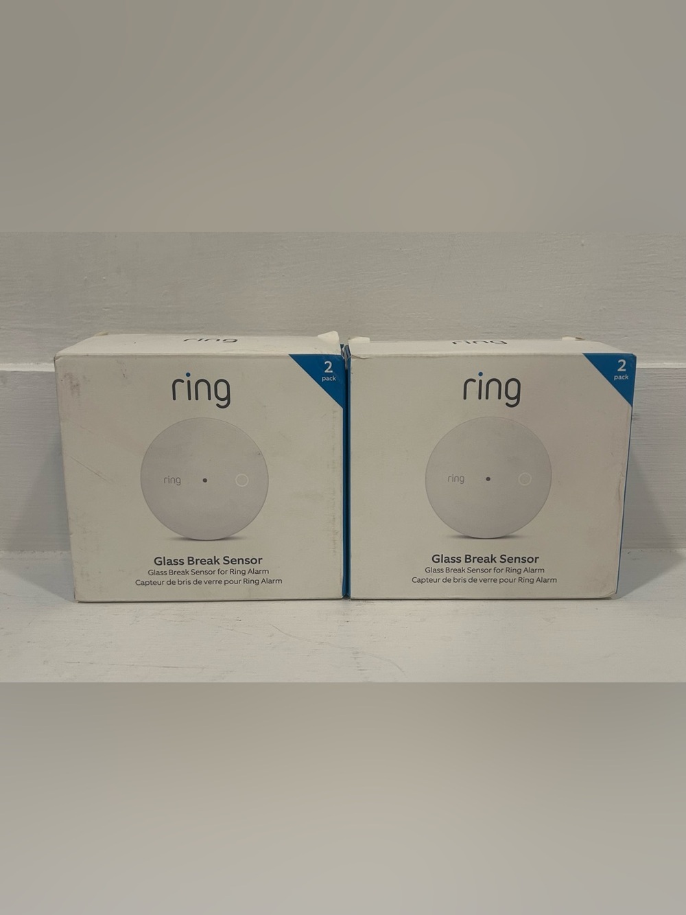 Ring Alarm Glass Break Sensor (2-Pack) Set Of 2